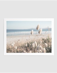 Olive et Oriel - Seaside Grass Art Print