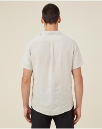 Cotton On - Linen Short Sleeve Shirt