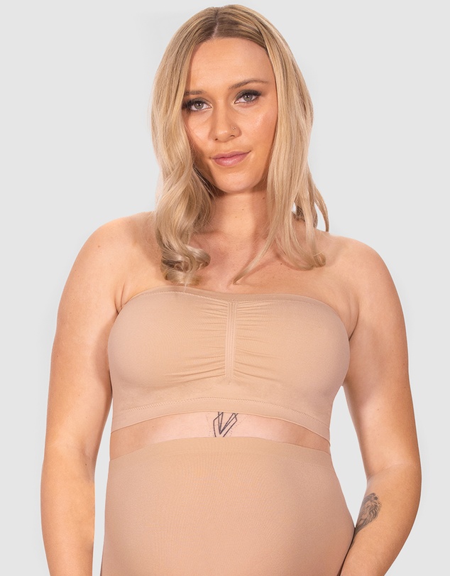 B Free Intimate Apparel - Maternity Strapless Bandeau Bra (A-B-C-D-DD) Cup
