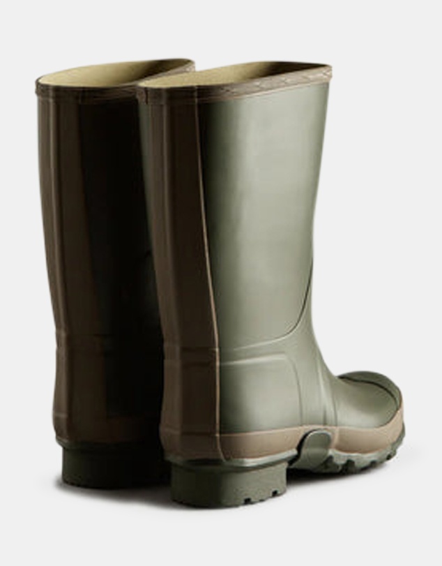 Hunter - Men's Gardener Boot Dark Olive/Clay