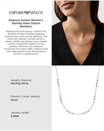 Emporio Armani - Silver Tone Necklace