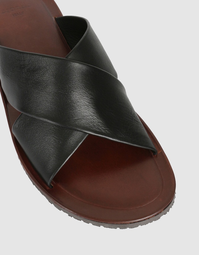 Brando - Angiolo Leather Slides