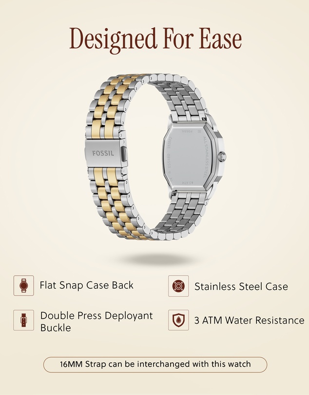 Fossil - Harlow Two Tone Analogue Watch