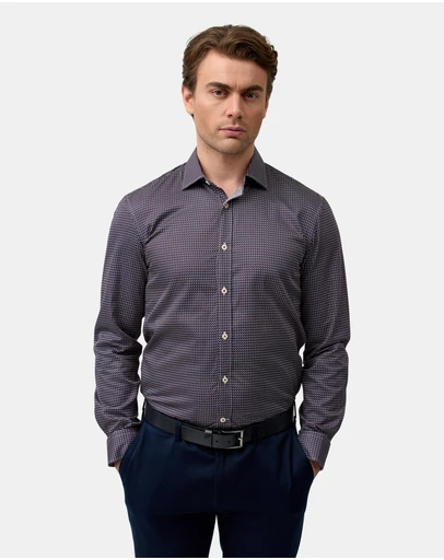 Brooksfield - Premium Print Shirt