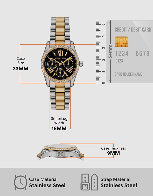 Michael Kors - Lexington Multicolour Analogue Watch