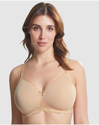 Royce Lingerie - Georgia Wirefree T-Shirt Style Mastectomy Bra with Cotton & Lace