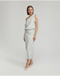 Oxford - Lucinda Printed Slip Skirt