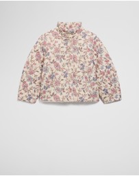 Country Road - Organically Grown Cotton Print Sherpa Lined Jacket