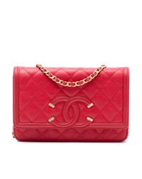 Pre-Loved by Azura Reborn - Pre-Loved Caviar CC Filigree Wallet On Chain