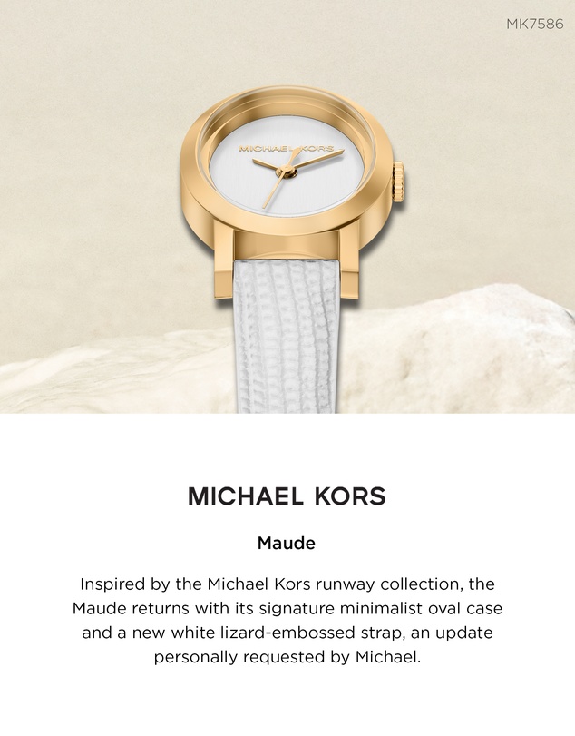 Michael Kors - Maude White Analogue Watch