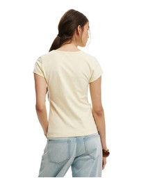 Cotton On - Longline Crew Short Sleeve Tee
