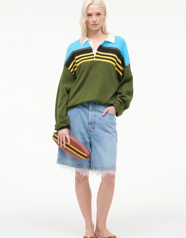 Staud - Surfboard Clutch