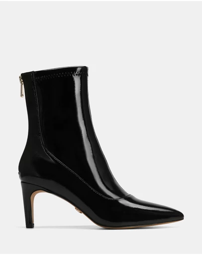 Wittner - Felix Stretch Patent Leather Ankle Boots
