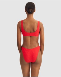 Polo Ralph Lauren - Logo Jacquard High Leg Bikini Bottom