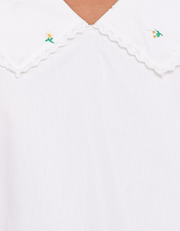 Petal & Pup - Kenna Embroidered Long Sleeve Top - White Floral