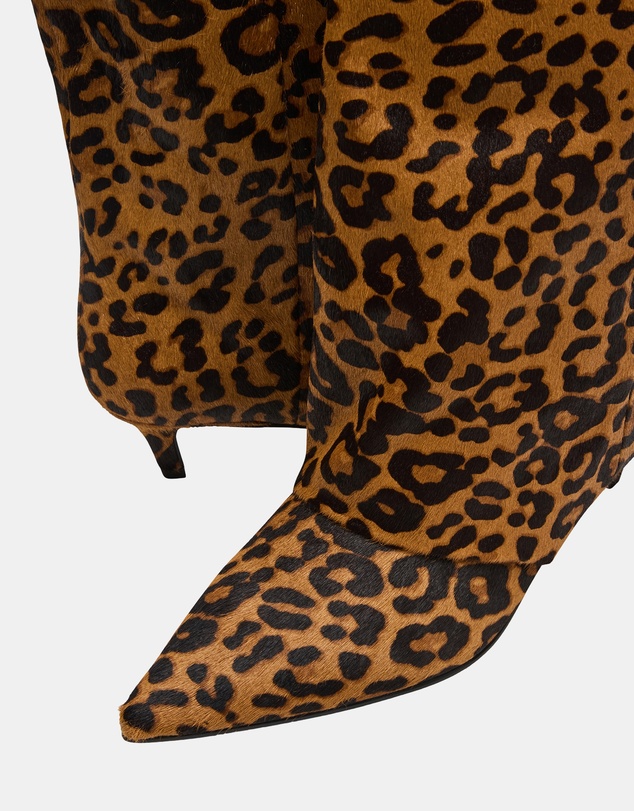 Steve Madden - Luca-L Leopard Heeled Boots