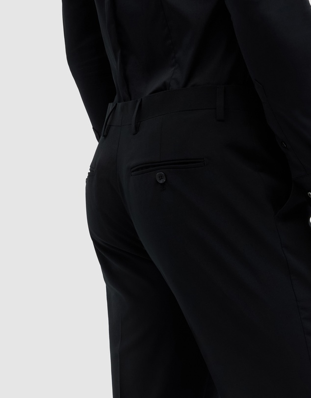 Politix - Wool Blend Regular Stretch Premium Tailored Pant