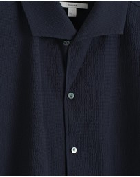 COS - Camp-Collar Seersucker Shirt