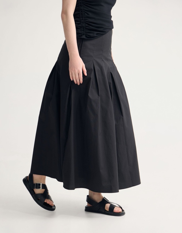 Oxford - Jess Cotton Maxi Skirt