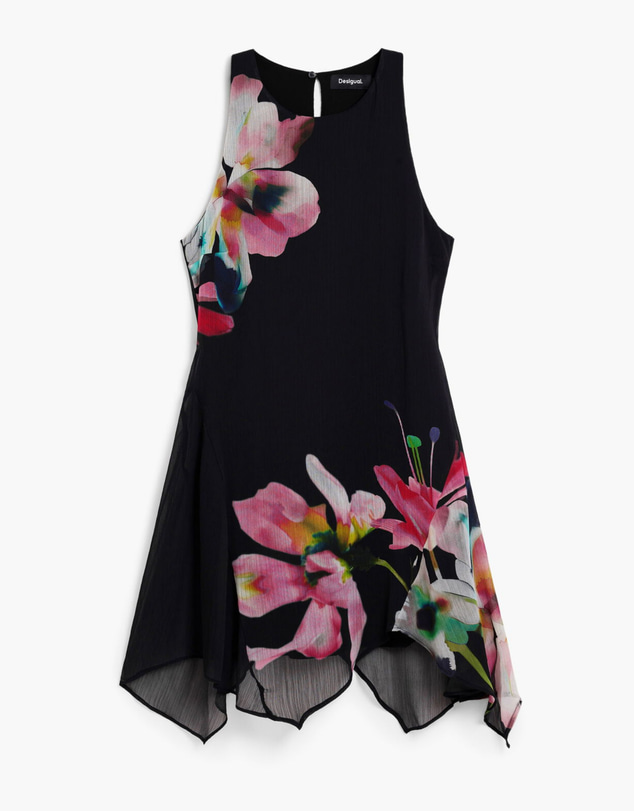 Desigual - Asymmetric floral dress