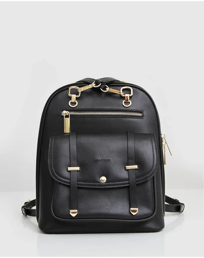 Belle & Bloom - 5th Ave Leather Backpack