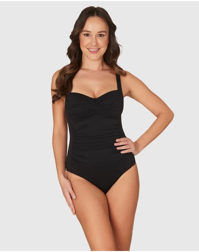 Nip Tuck Swim - Gamma Texture Joanne One Piece Swimsuit