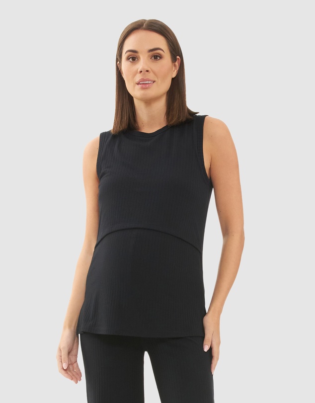 Ripe Maternity - Peter Rib Nursing Tank