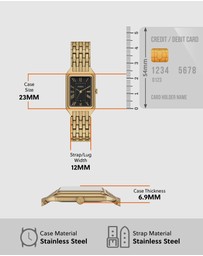 Fossil - Raquel Gold Tone Analogue Watch
