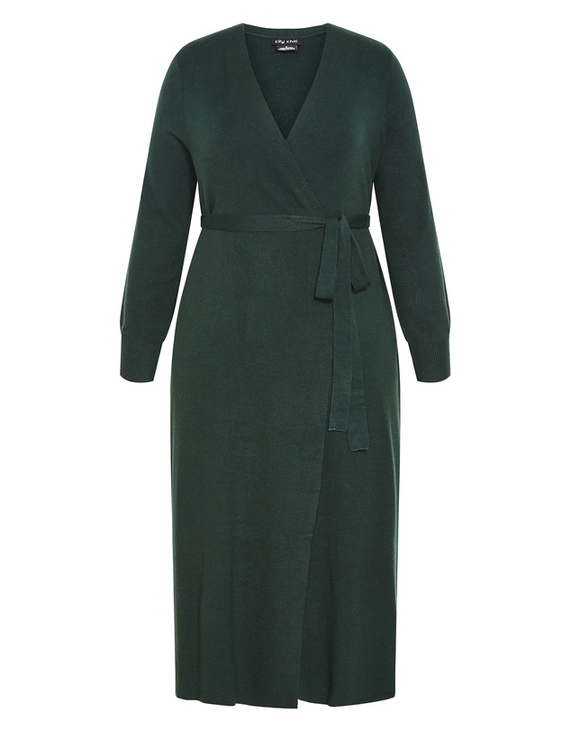 City Chic - Goldie Longline Cardigan