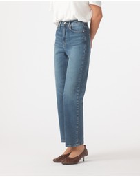 Outland Denim - Zoe High Straight Jean 28