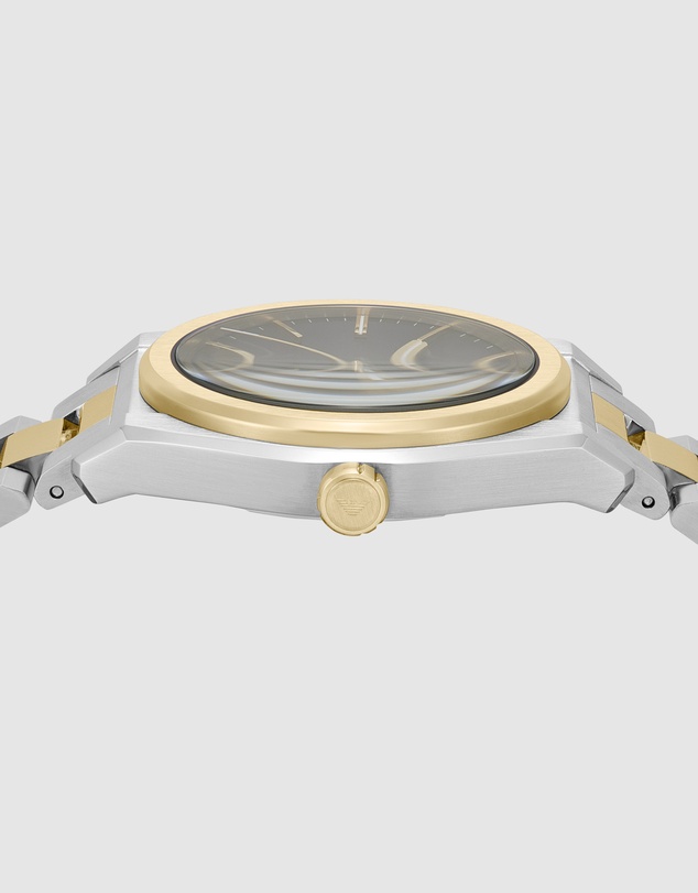 Emporio Armani - Two Tone Analogue Watch