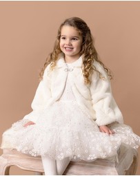 Bebe by Minihaha - Petal Faux Fur Jacket - Babies