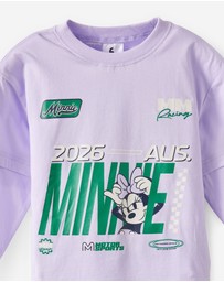 Cotton On Kids - Disney Minnie Mouse Double Layer Long Sleeve Pyjama Set