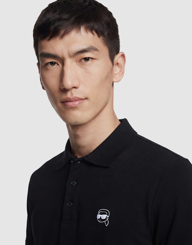 Karl Lagerfeld - Ikon Jersey Polo Shirt