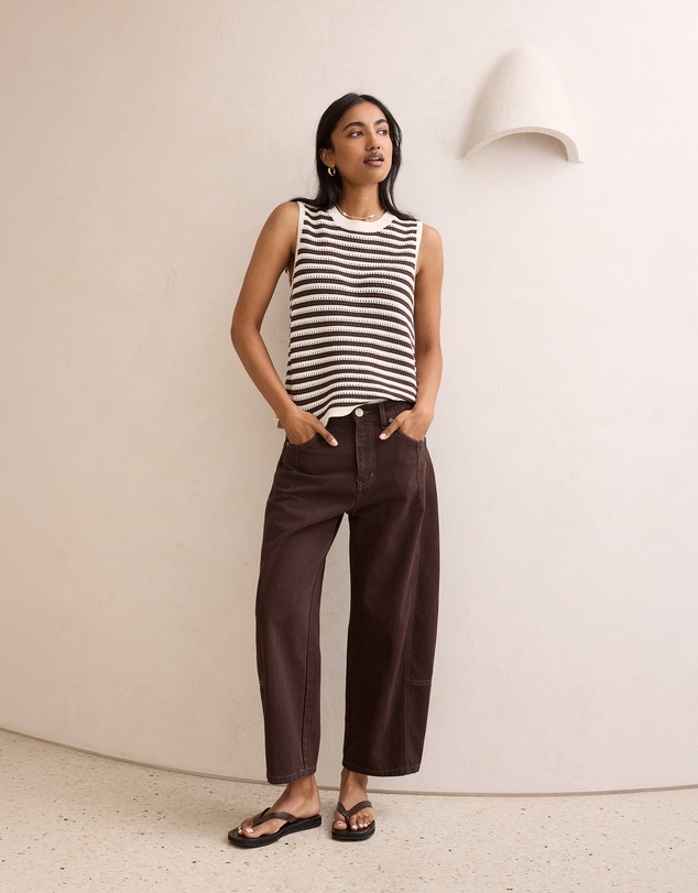 Ceres Life - Maddy Mesh Knit Tank
