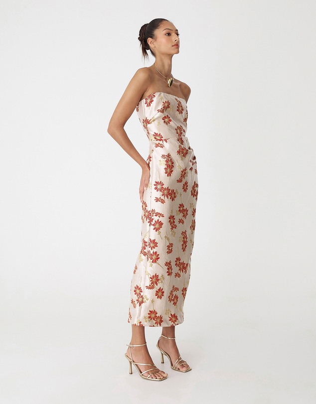 Forcast - Priya Strapless Column Dress