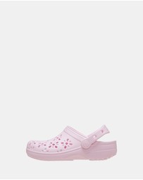 Crocs - Classic Floral Cut Out Youth