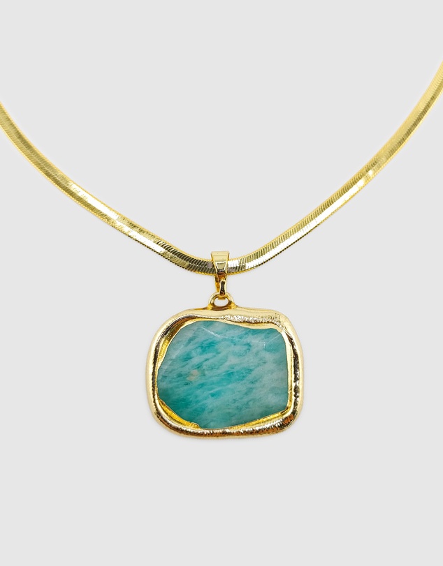 Miz Casa and Co - Azurine Pendant Necklace