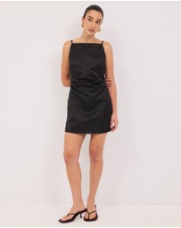 Calli - Marla Satin Mini Dress