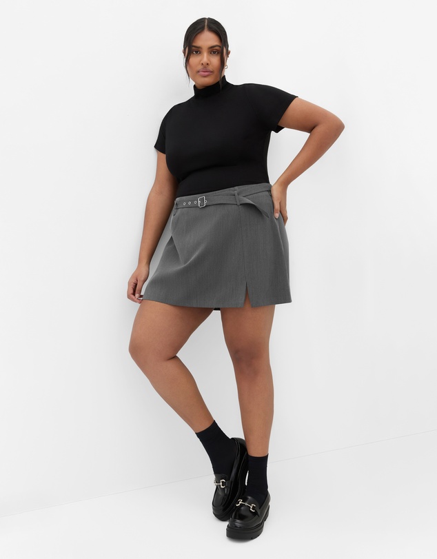 City Chic - Karla Belted Skort