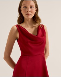 Review - Montague Cowl Neck Dress