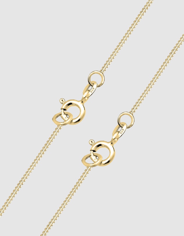 Elli Jewelry - Infinity Mother and Daughter Necklace Set in Gold-Plated 925 Silver