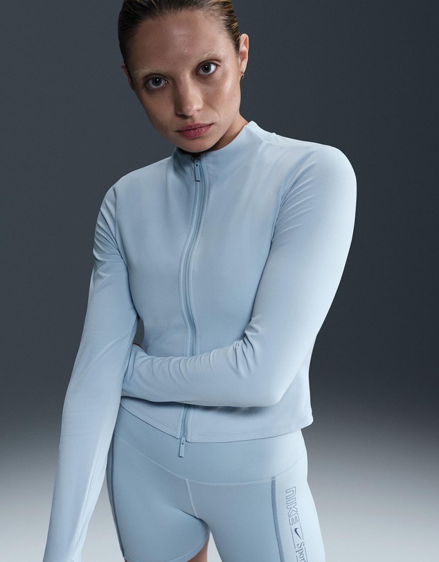 Nike - Zenvy Dri-FIT Full-Zip Long-Sleeve Top