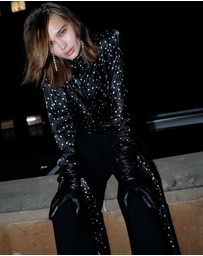 High Heel Jungle - Anya Lambskin Leather Opera Gloves