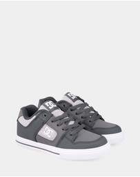 DC Shoes - Boys 8 to 16 Pure Skate Shoes