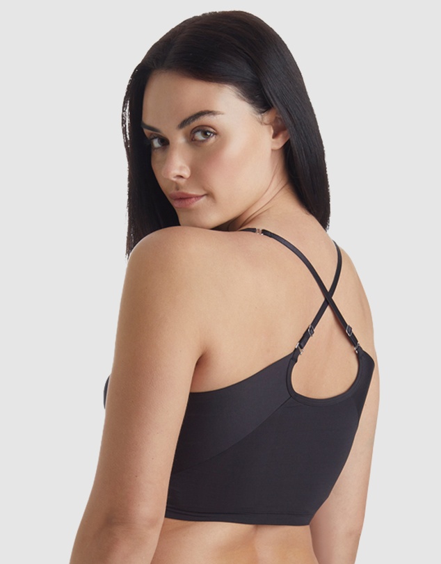Naomi & Nicole - No 'Side Show' Crop Top Style Shapewear Bralette