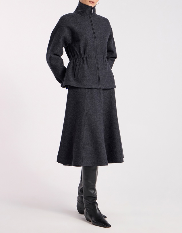 David Lawrence - Elvira Felted Wool Skirt