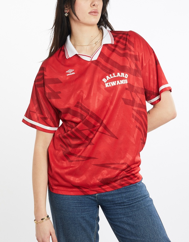 Vintage by The Real Deal - Pre Loved - Vintage 90s Umbro Ballard Kiwanis Soccer Jersey