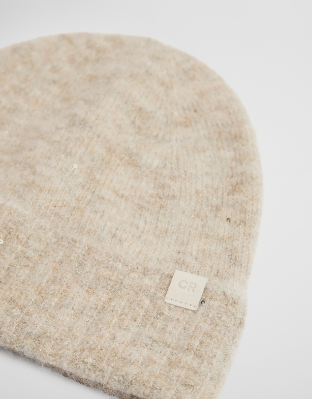 Country Road - Sequin Fluffy Beanie