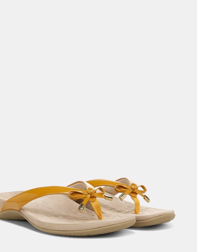 Vionic - Bella Toe Post Sandal - Sunflower